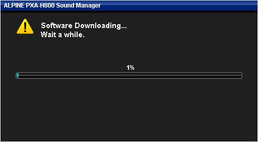 Alpine Imprint Sound Manager Software